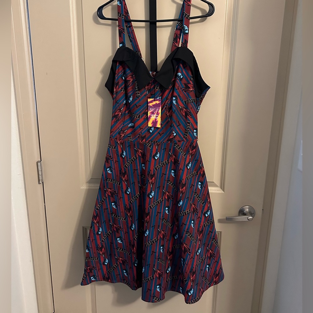 Unique Vintage, Dracula swing dress ** open to reasonable offers**